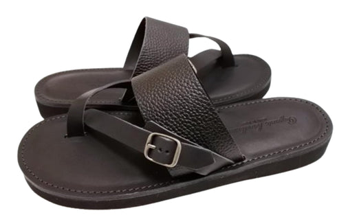 【Organic handloom TRENT ブラック】トングサンダル